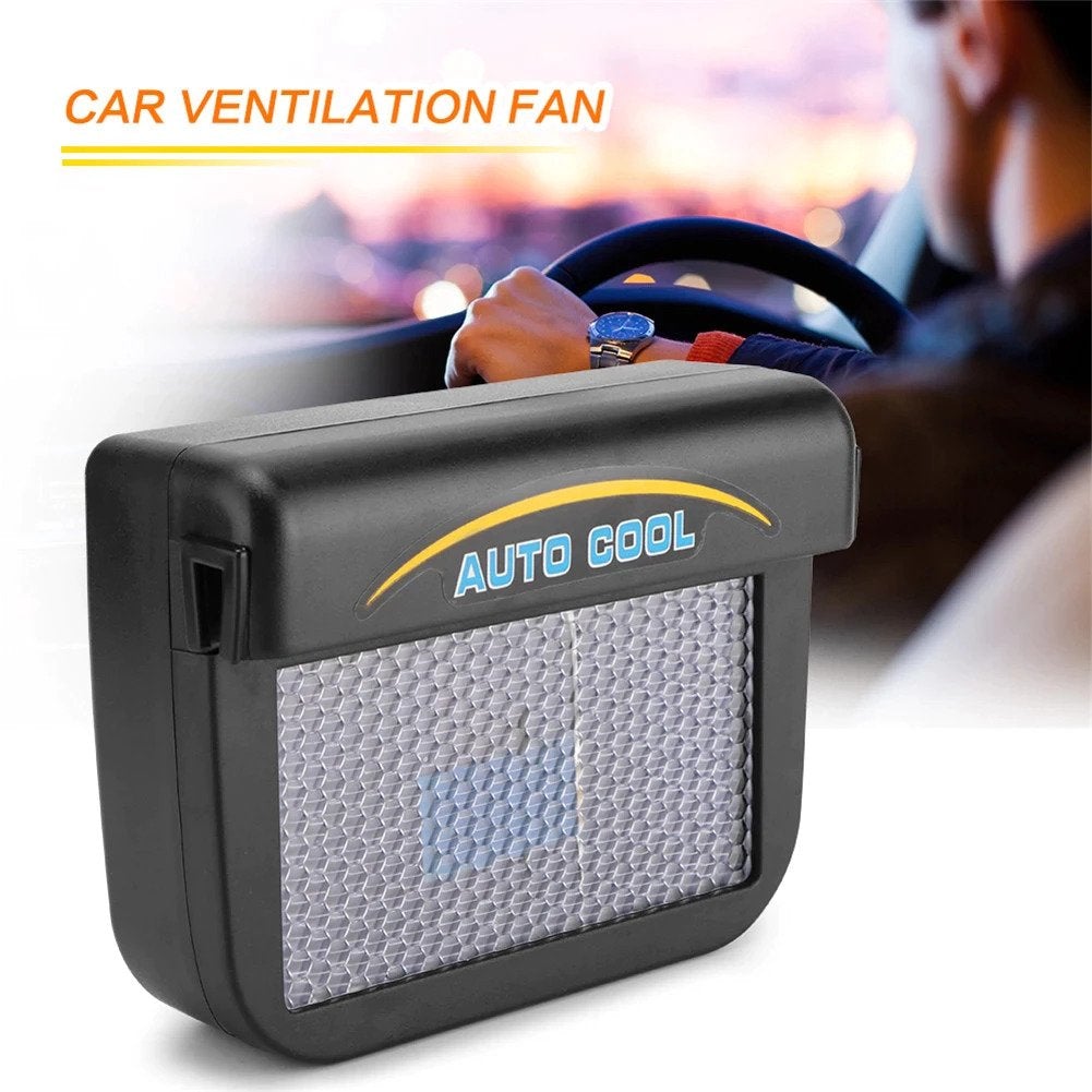 Solar Car Vent Window Fan
